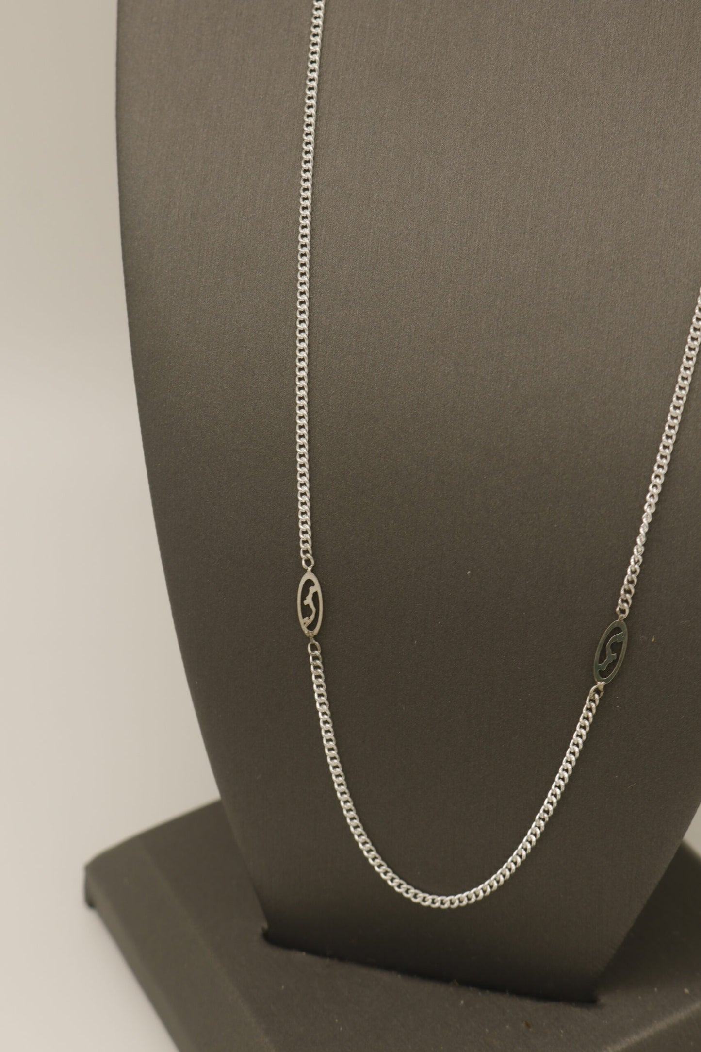 sterling silver chain with maps of panama